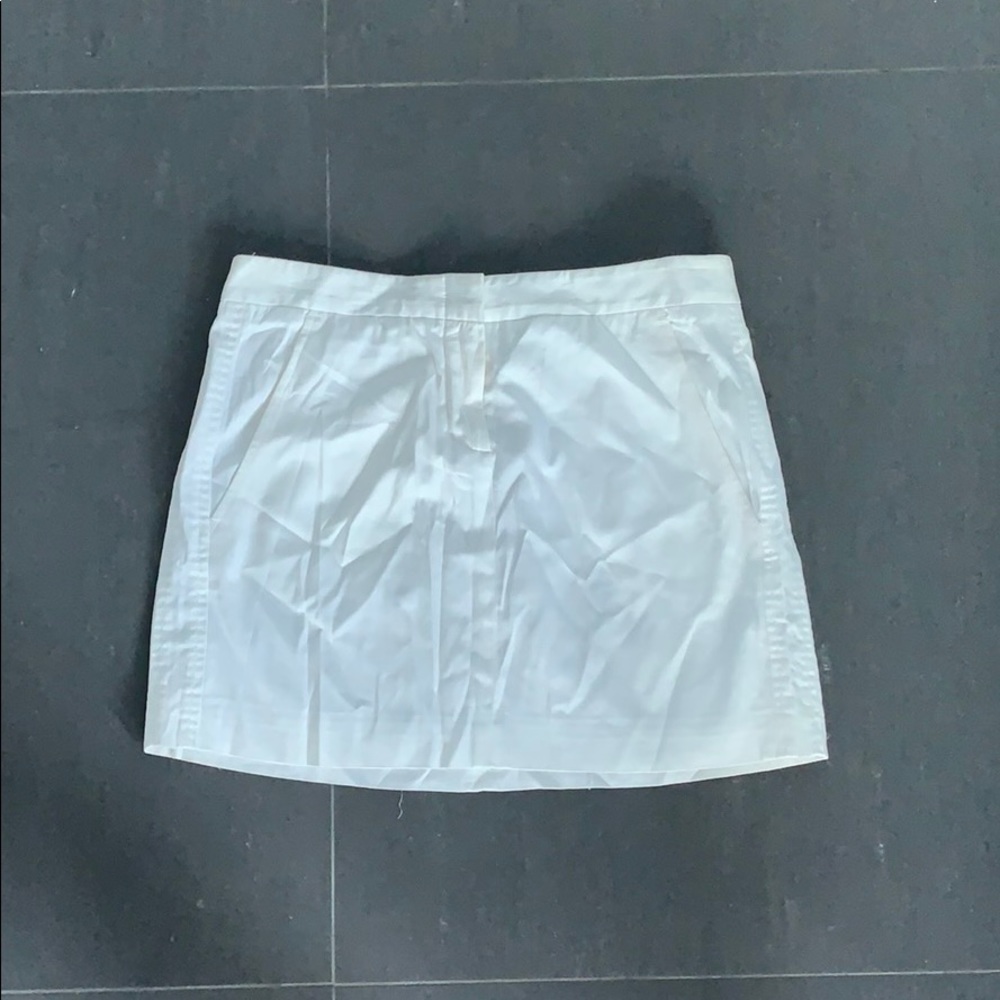 White Mini Skirt